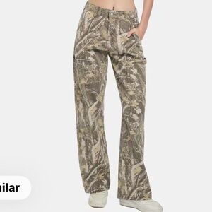 CAMO mid rise baggy jeans